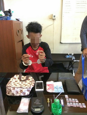 2 Pelaku Narkoba Diciduk Polres Kampar